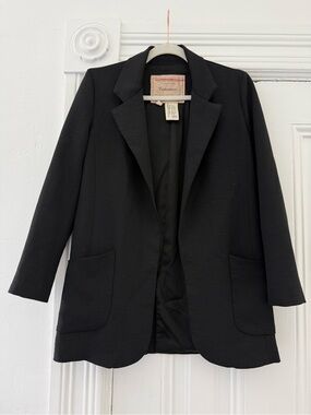 Cartonnier Black Longline Blazer Jacket
